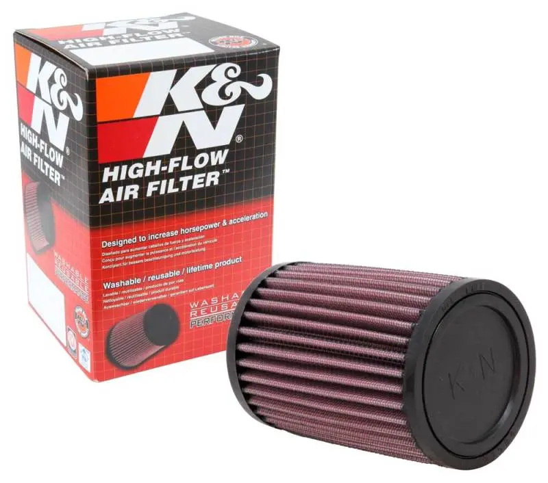 K&N KNNRU-0360 Filter Universal Rubber Filter - Round Straight 3.5in Base OD X 3.5in Top OD X 5in H №4