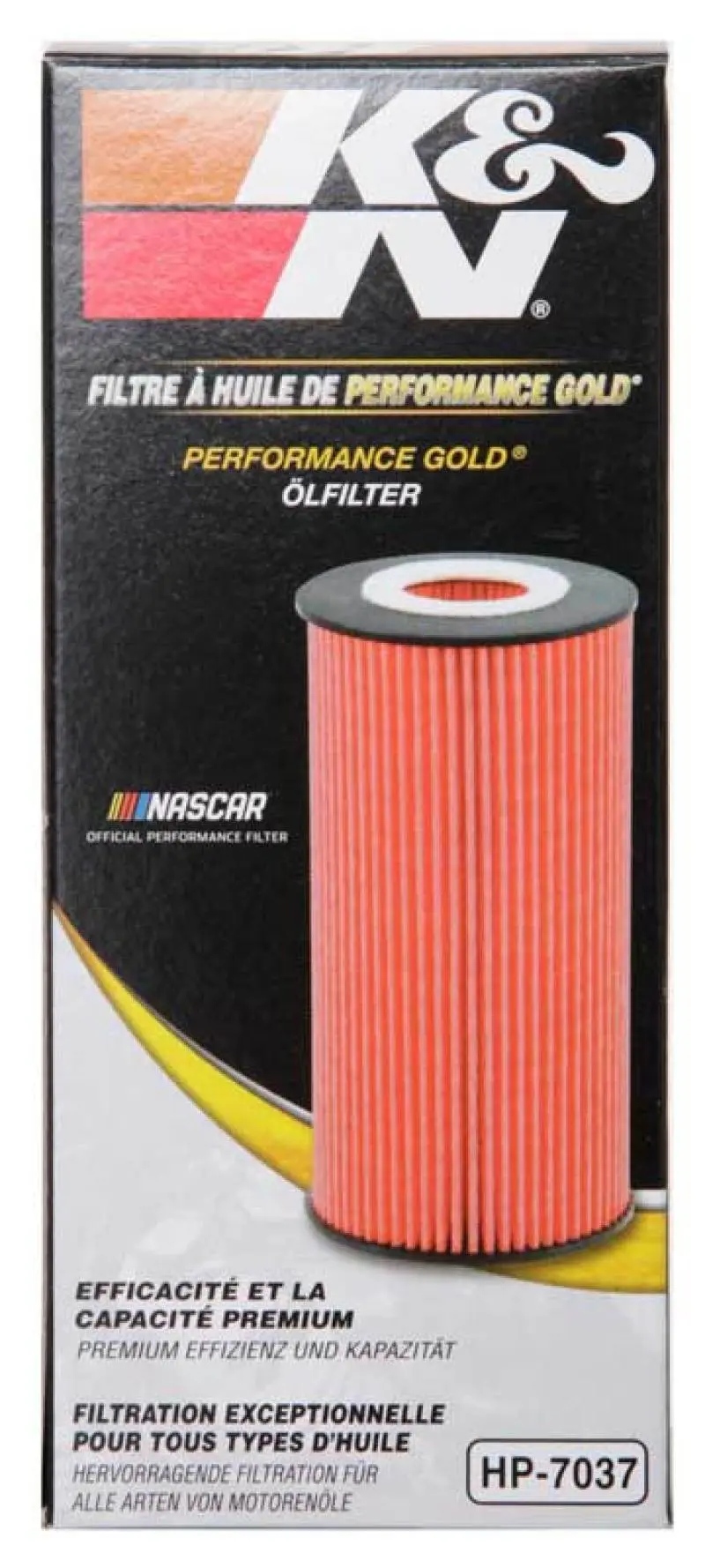 K&N KNNHP-7037 Ford / Lincoln 1.938in OD X 5.5in H Oil Filter №5