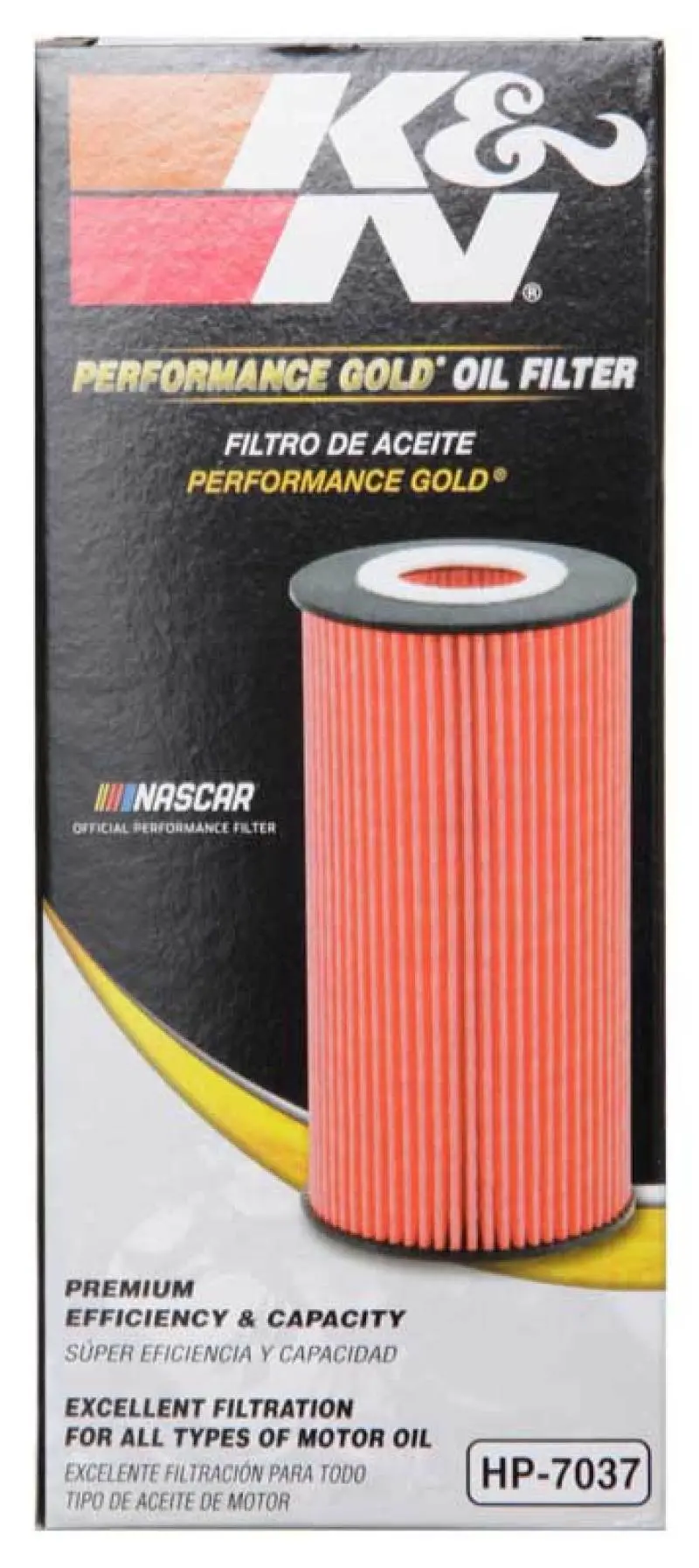 K&N KNNHP-7037 Ford / Lincoln 1.938in OD X 5.5in H Oil Filter №9