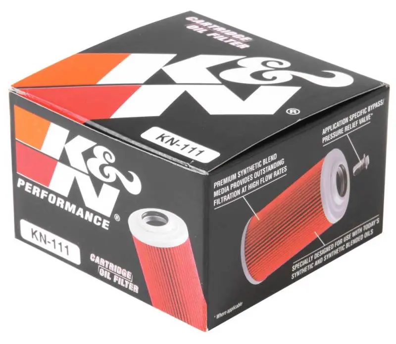 K&N KNNKN-111 Honda 2.719in OD X 1.781in H Oil Filter №12