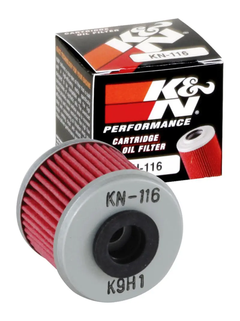 K&N KNNKN-116 Honda/Husqvarna 1.625in OD X .438in ID X 1.406in H Oil Filter №13