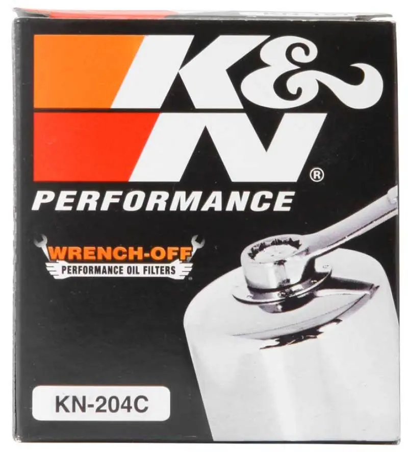 K&N KNNKN-204C Honda / Kawasaki / Arctic Cat / Suzuki / Triumph / Yamaha 2.688in OD X 2.969in H Oil Filter №9