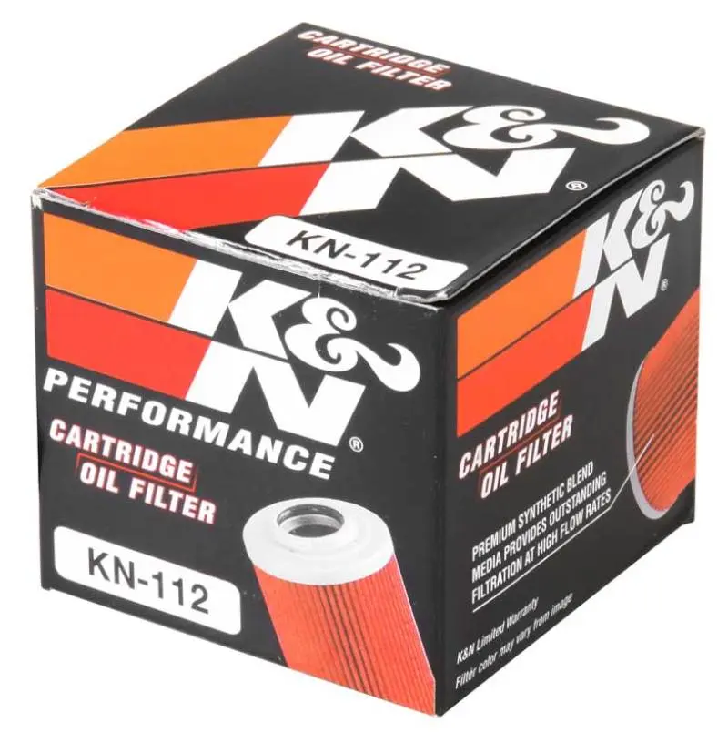 K&N KNNKN-112 Honda/Kawasaki/Polaris/Suzuki 1.969in OD X .469in ID X 1.438in H Oil Filter №11