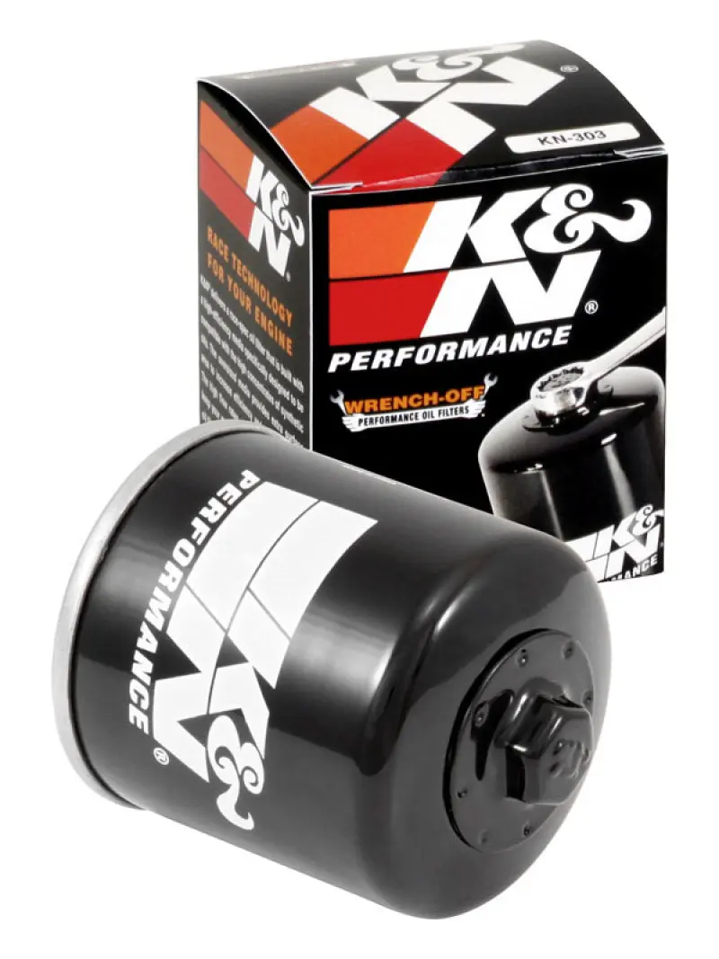 K&N KNNKN-303 Honda / Kawasaki / Yamaha / Polaris / Victory 2.688in OD X 3.344in H Oil Filter №5