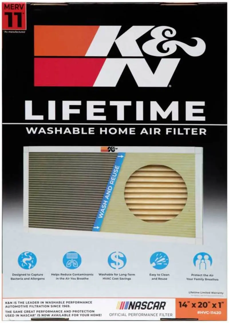 K&N KNNHVC-11420 HVAC Filter - 14 X 20 X 1 №10