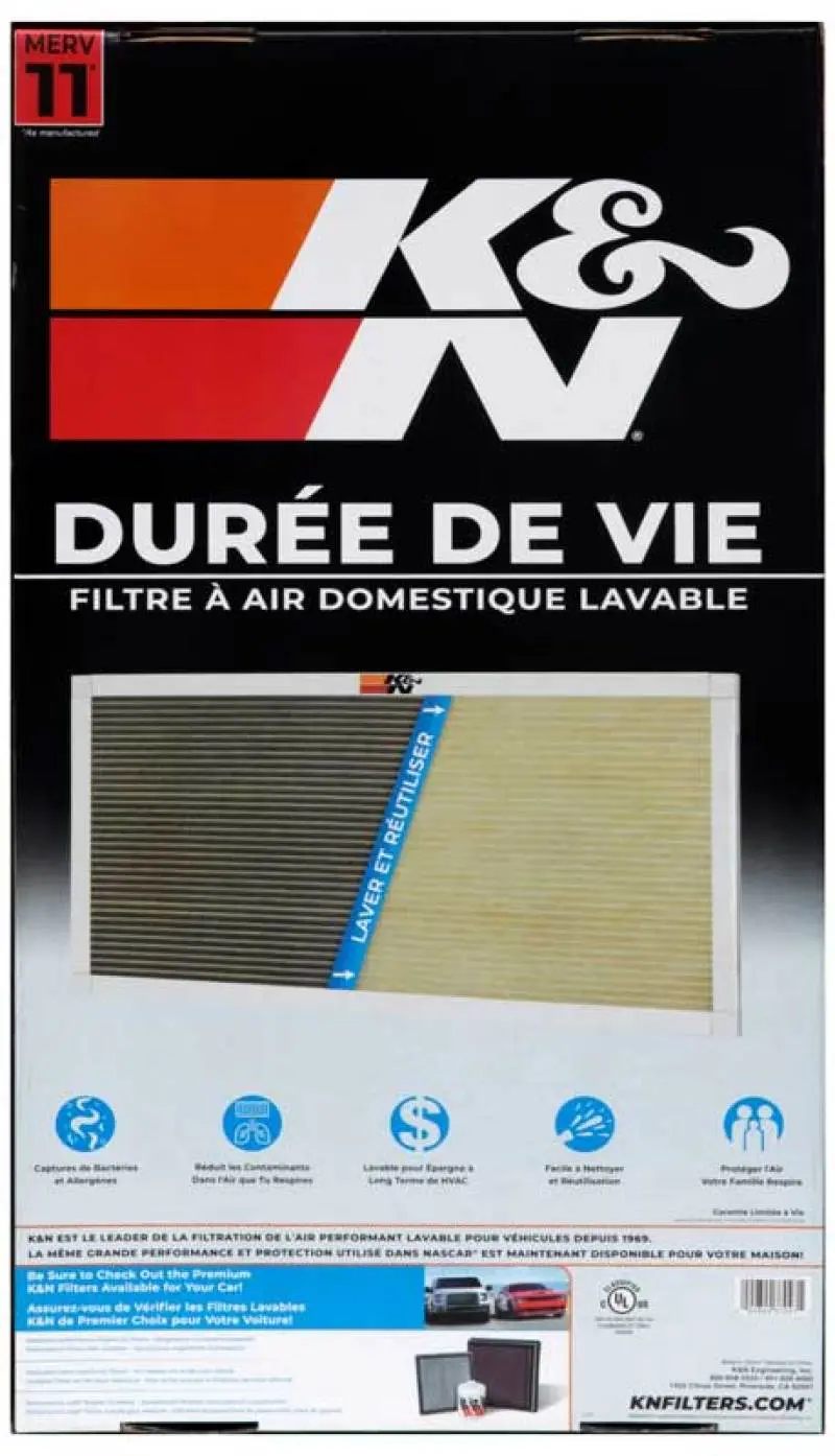 K&N KNNHVC-11425 HVAC Filter - 14 X 25 X 1 №5