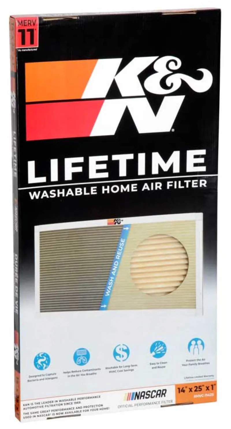 K&N KNNHVC-11425 HVAC Filter - 14 X 25 X 1 №9