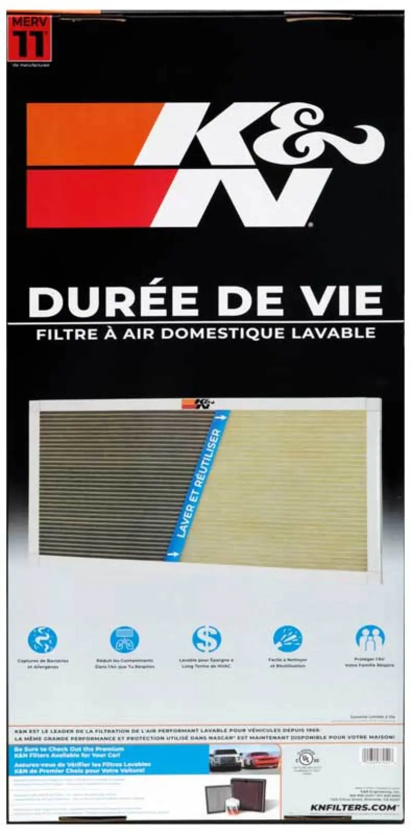 K&N KNNHVC-11430 HVAC Filter - 14 X 30 X 1 №12