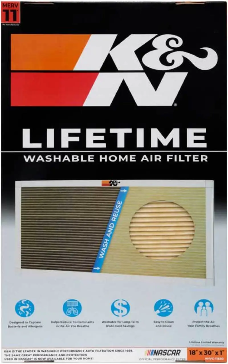 K&N KNNHVC-11830 HVAC Filter - 18 X 30 X 1 №4