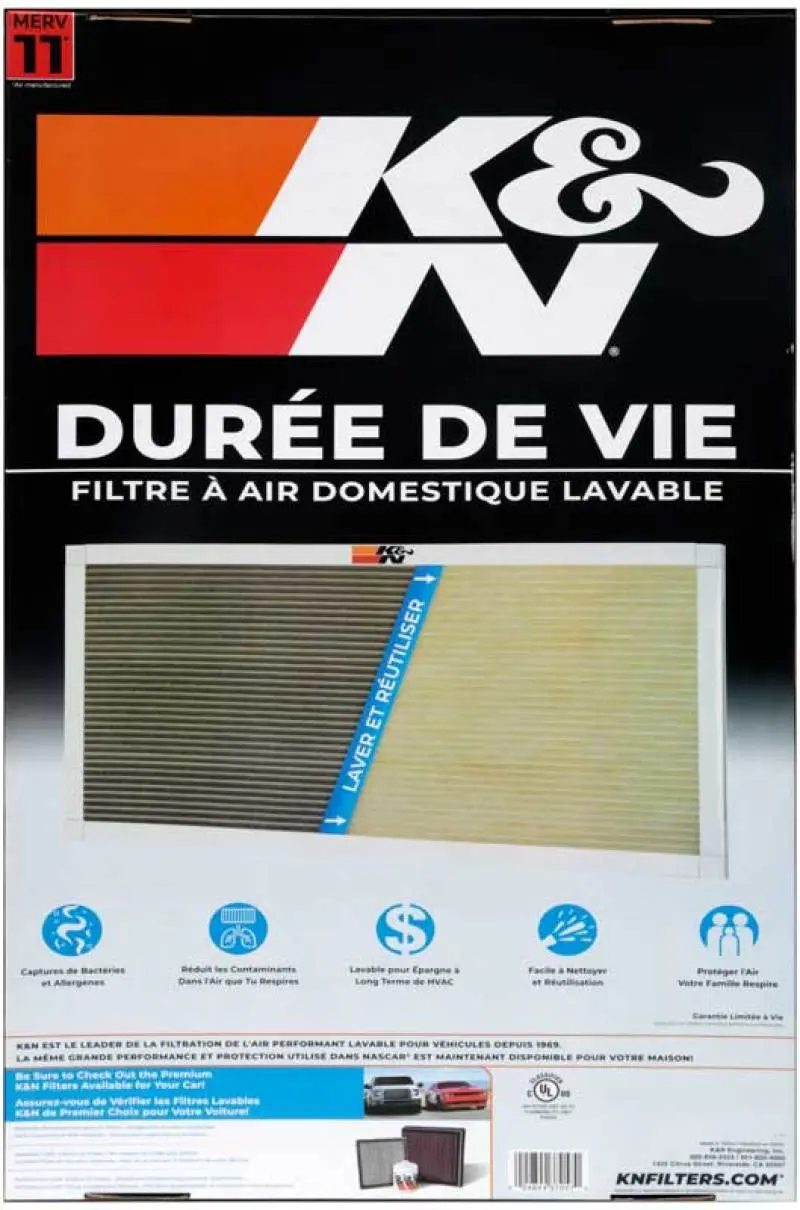 K&N KNNHVC-11830 HVAC Filter - 18 X 30 X 1 №6