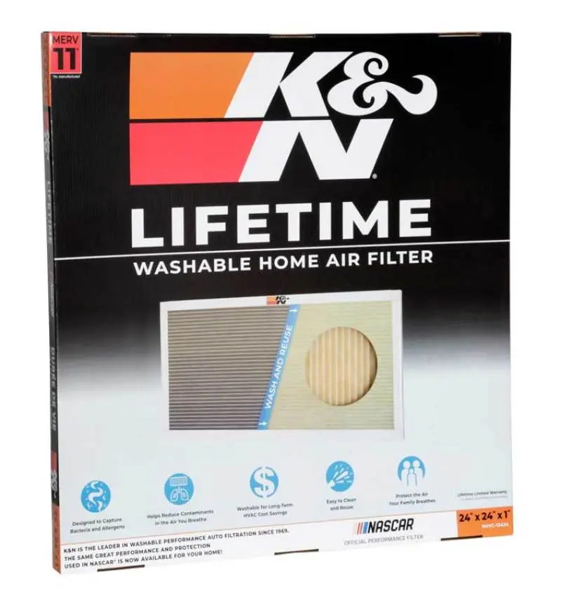 K&N KNNHVC-12424 HVAC Filter - 24 X 24 X 1 №6