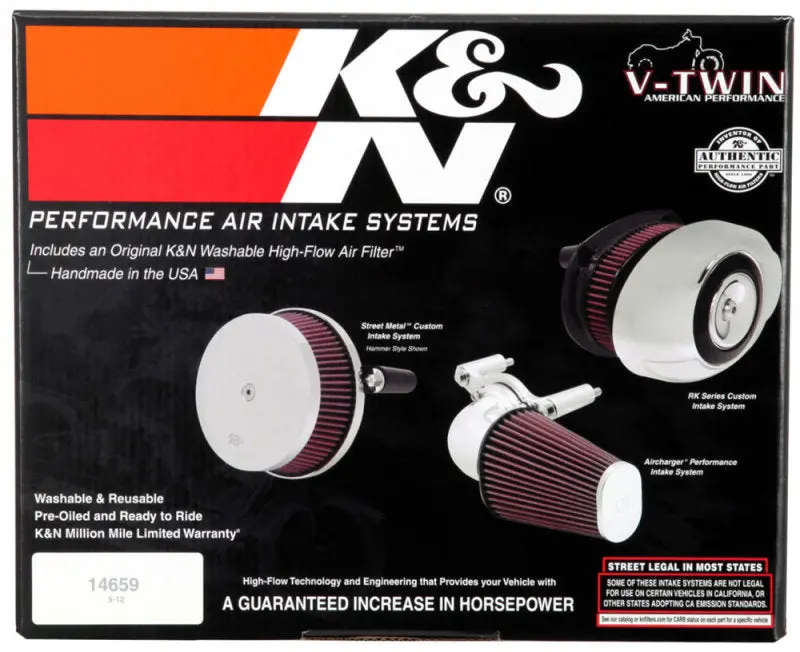 K&N KNNRK-3940 Intake System 2014 Yamaha XVS950 Bolt 942 №14