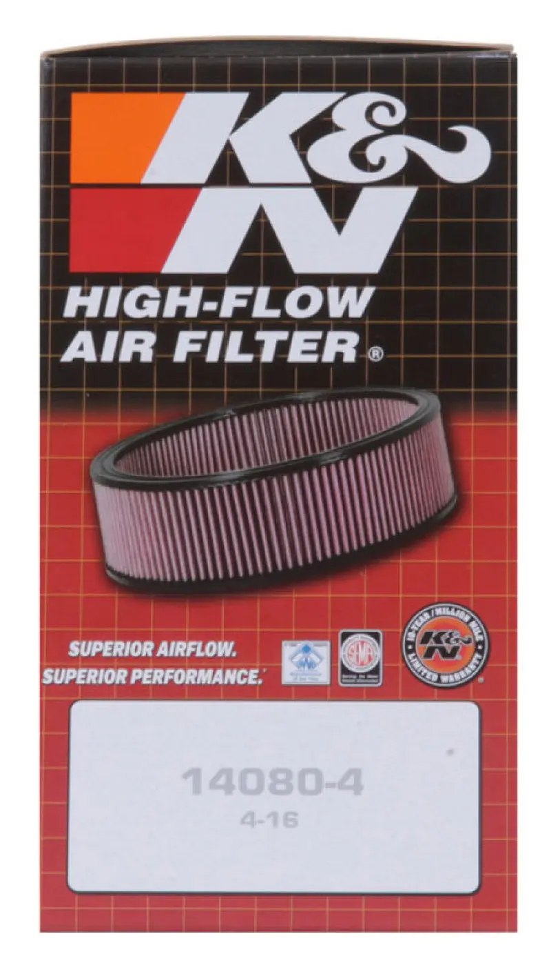 K&N KNNKA-1596 Kawasaki VN1500 Vulcan 4.5in ID X 5.625in OD X 2in H Replacement Air Filter №4