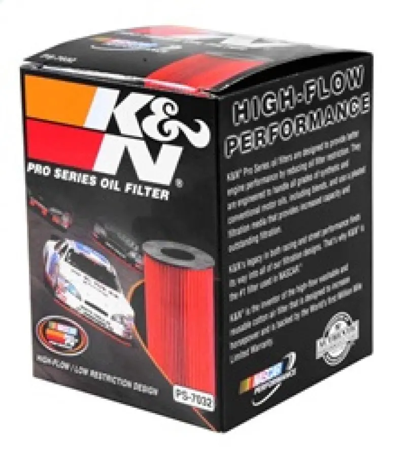 K&N KNNPS-7032 Oil Filter For 06-11 BMW M5/M6 / 08-15 Porsche Cayenne 4.8L / 10-15 911 3.4L/3.8L №6