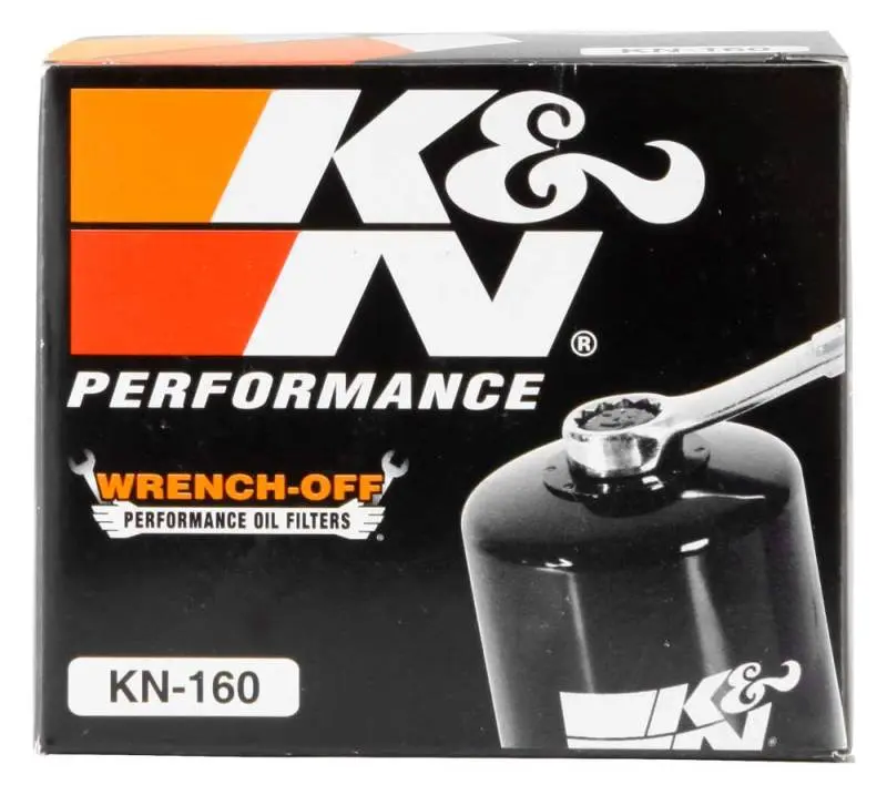 K&N KNNKN-160 Oil Filter For 2005-2014 BMW K1200 GT/R/RS/S/ K1300 GT/R/S/ R1200 GS/R/RT S1000RR №14