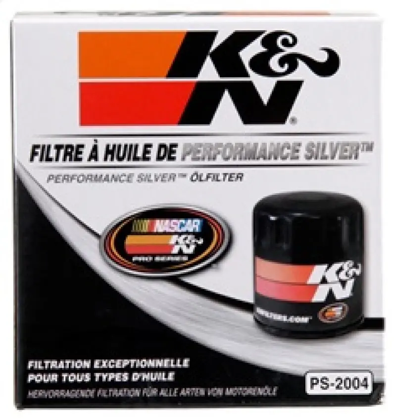 K&N KNNPS-2004 Oil Filter For Fiat/Porsche/Triump/Alfa Romeo/MG/Dodge/Mercury/Toyota 3.656in OD X 4in H №5