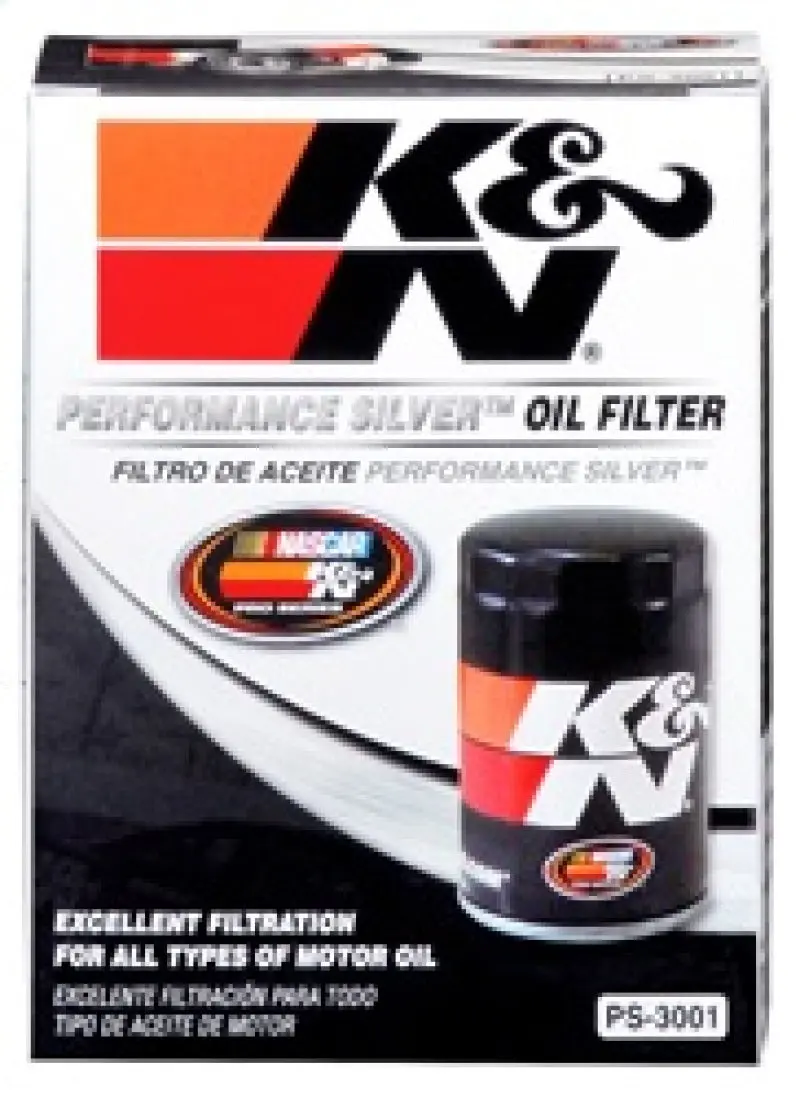 K&N KNNPS-3001 Oil Filter For Ford/Audi/VW/Toyota/Mercury/Mazda/Nissan/Dodge/Lincoln/Volvo 3.656in OD №5