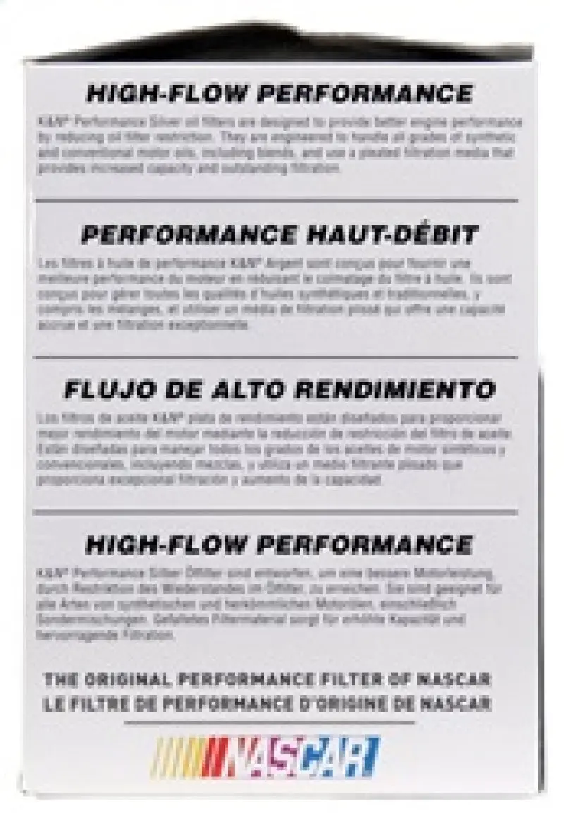 K&N KNNPS-3001 Oil Filter For Ford/Audi/VW/Toyota/Mercury/Mazda/Nissan/Dodge/Lincoln/Volvo 3.656in OD №7