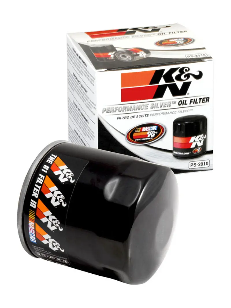 K&N KNNPS-2010 Oil Filter For Ford/Lincoln/Mercury/Mazda/Chrysler/Dodge/Jeep/Cadillac/Ram 3.656in OD X 4in H №4