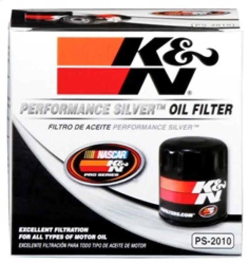 K&N KNNPS-2010 Oil Filter For Ford/Lincoln/Mercury/Mazda/Chrysler/Dodge/Jeep/Cadillac/Ram 3.656in OD X 4in H №6