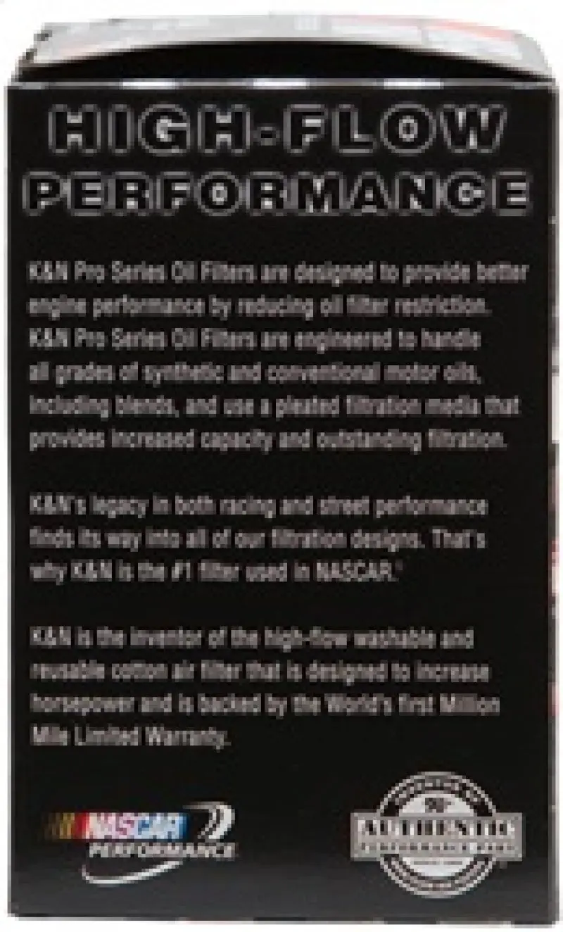 K&N KNNPS-2009 Oil Filter For Ford/Lincoln/Mercury/Mazda/Chrysler/Dodge/Jeep/Jaguar 3in OD X 5.063in H №4