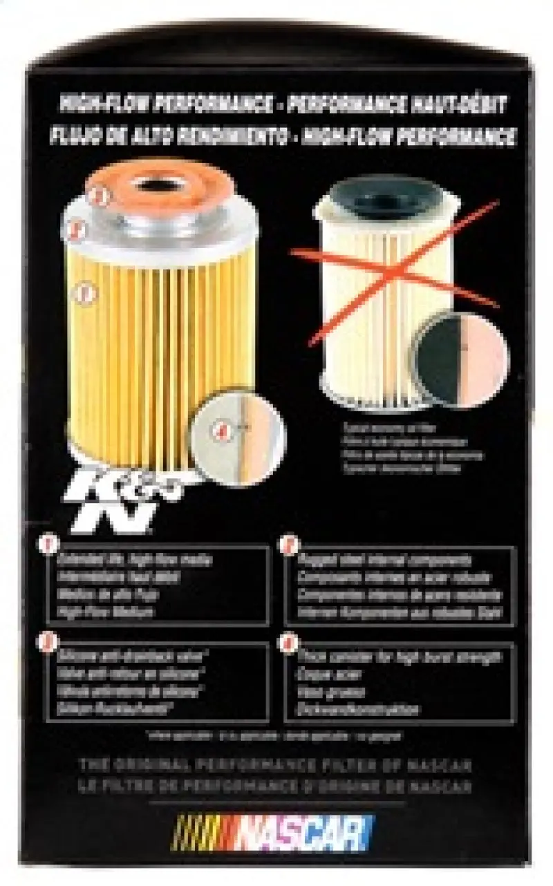 K&N KNNHP-3001 Oil Filter OIL FILTER; AUTOMOTIVE №15