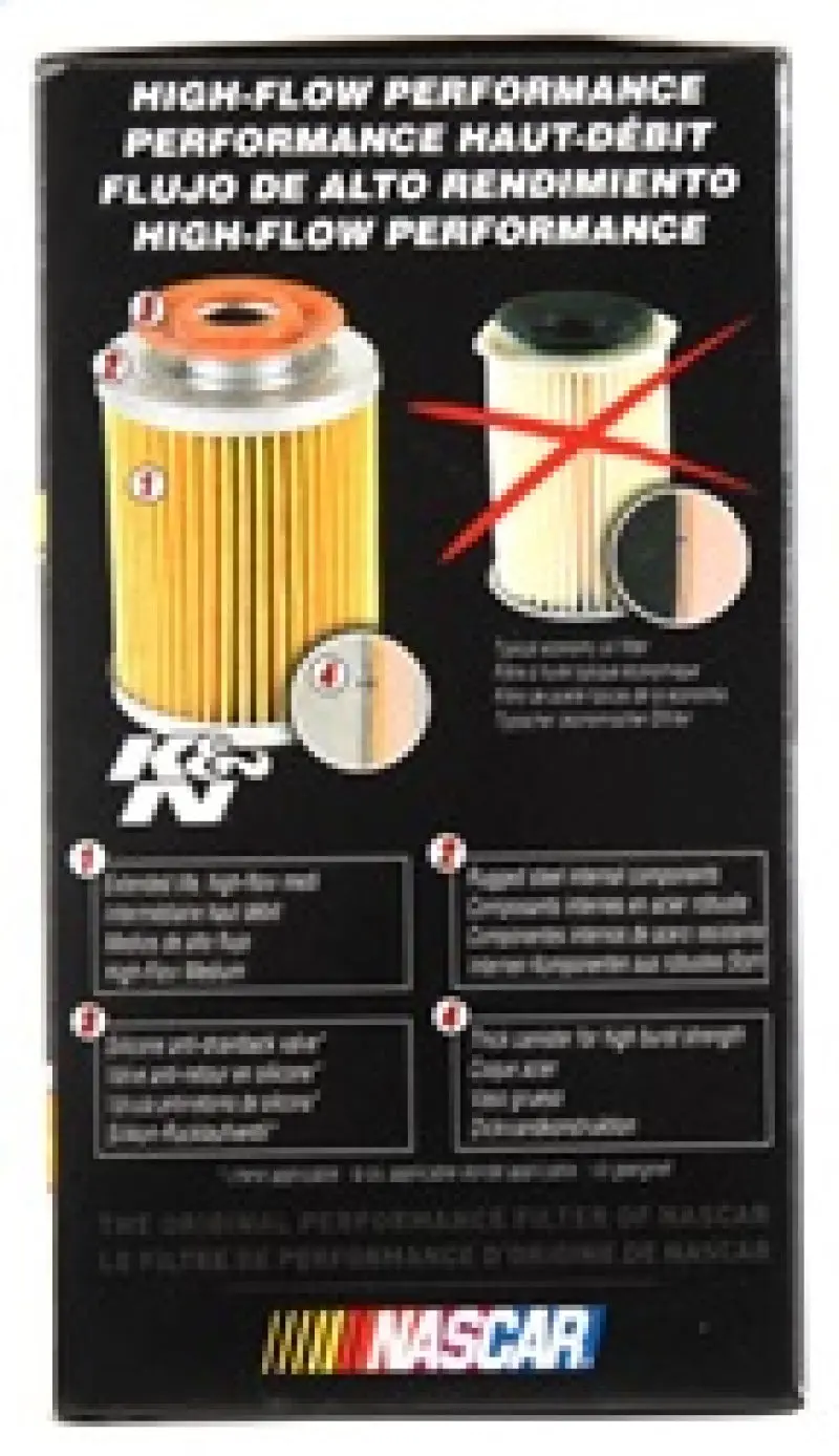 K&N KNNHP-2001 Oil Filter OIL FILTER; AUTOMOTIVE №5