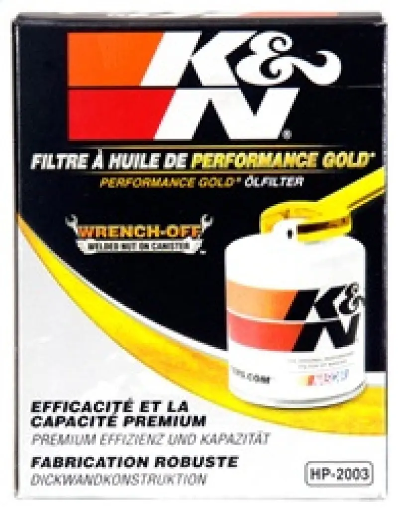 K&N KNNHP-2003 Oil Filter OIL FILTER; AUTOMOTIVE №5