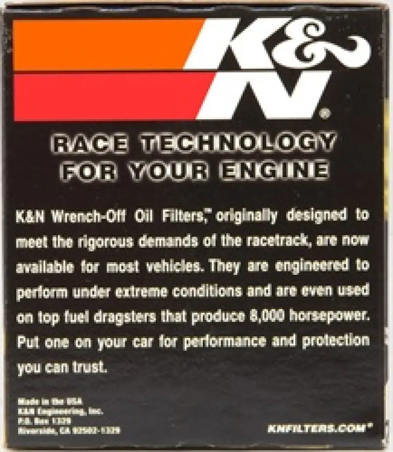 K&N KNNHP-2010 Oil Filter OIL FILTER; AUTOMOTIVE №10