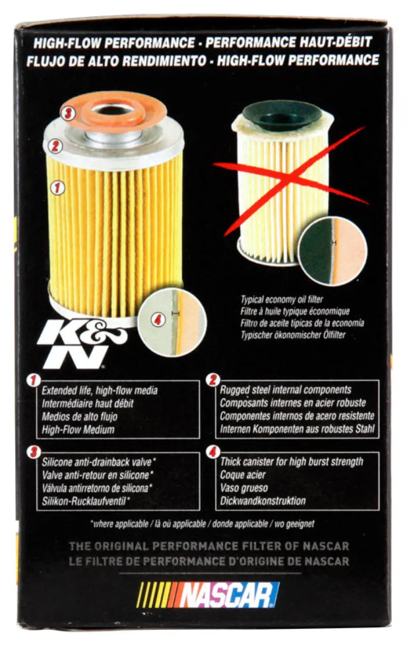 K&N KNNHP-2011 Oil Filter OIL FILTER; AUTOMOTIVE №13