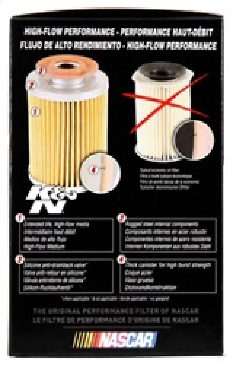 K&N KNNHP-3003 Oil Filter OIL FILTER; AUTOMOTIVE №11