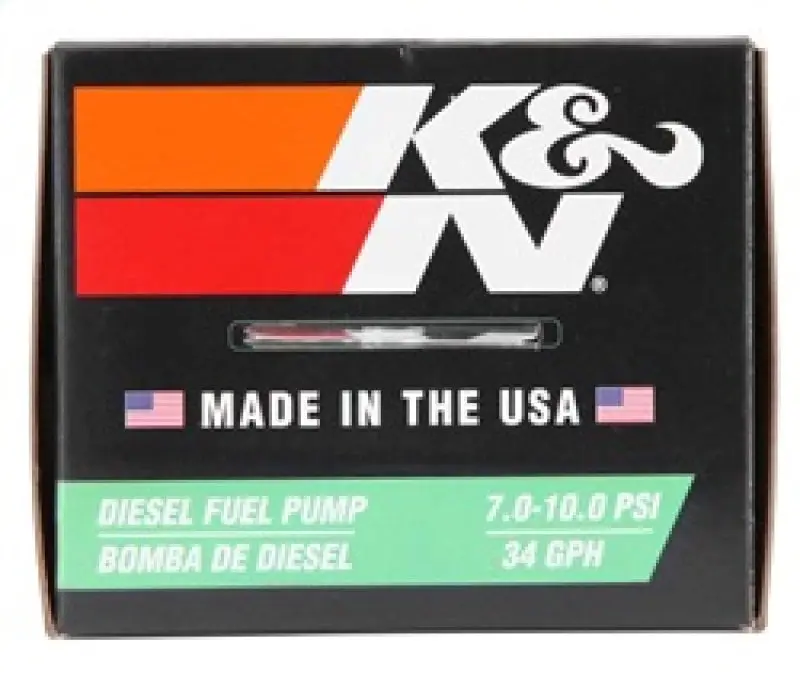 K&N KNN81-0403 Performance Electric Fuel Pump 9-11.5 PSI Diesel №7