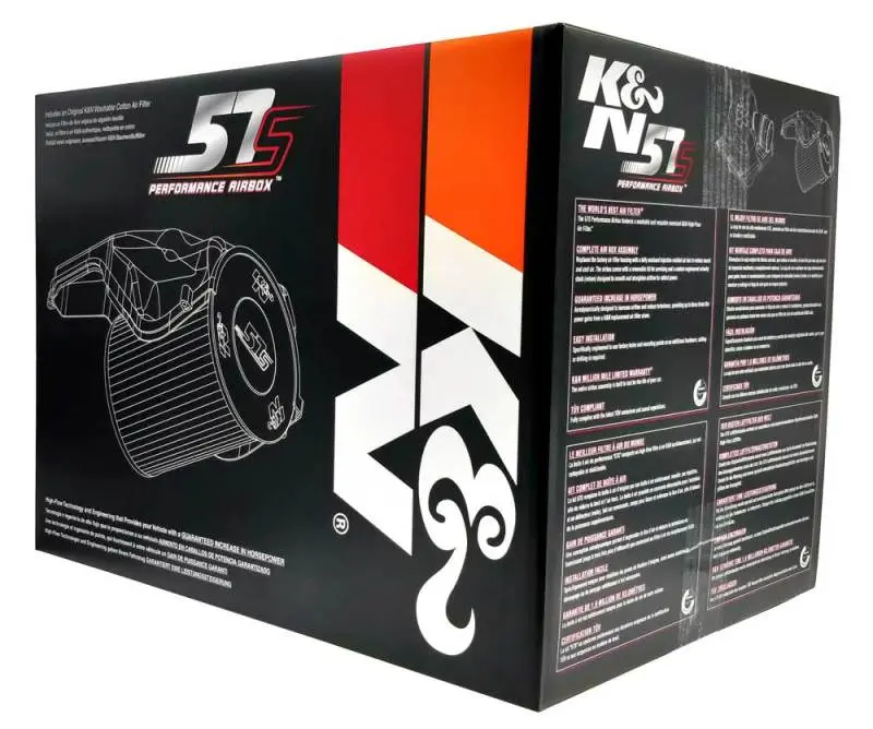 K&N KNN57S-4000 Performance Intake Kit For Ford C-Max/Focus II / Volvo C30/S40/V40/V50/V70 / Mazda 3/5 №11