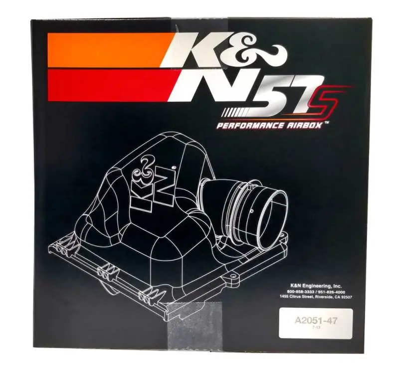 K&N KNN57S-4000 Performance Intake Kit For Ford C-Max/Focus II / Volvo C30/S40/V40/V50/V70 / Mazda 3/5 №6