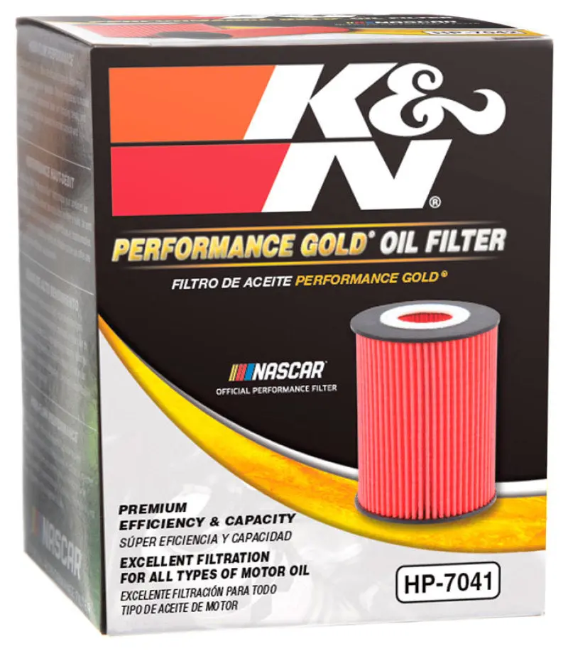 K&N KNNHP-7041 Performance Oil Filter - 14-18 Fiat 500L 1.4L L4 Gas №4