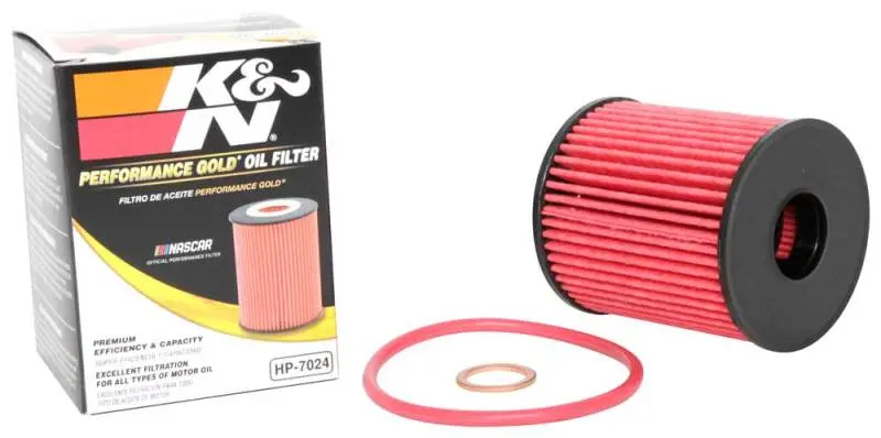 K&N KNNHP-7024 Performance Oil Filter For 07-15 Mini Cooper L4-1.6L №3