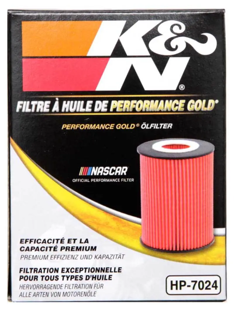 K&N KNNHP-7024 Performance Oil Filter For 07-15 Mini Cooper L4-1.6L №7