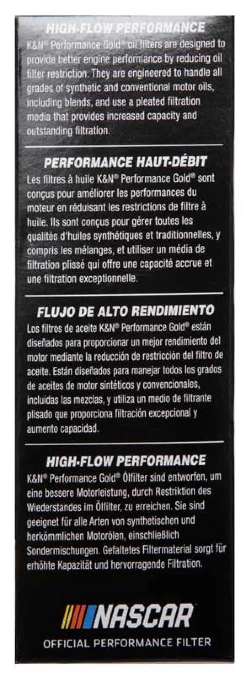 K&N KNNHP-7026 Performance Oil Filter For 14-17 Dodge Durango 3.6L / 14-17 Jeep Grand Cherokee 3.6L №5