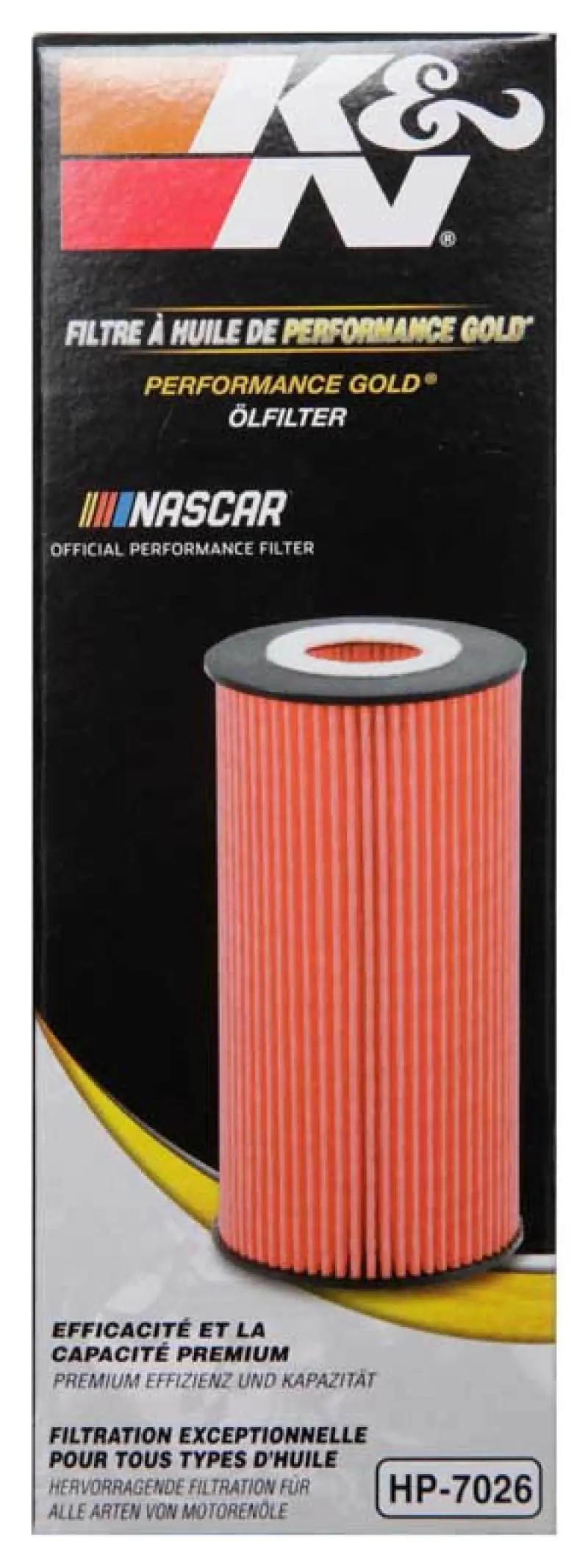 K&N KNNHP-7026 Performance Oil Filter For 14-17 Dodge Durango 3.6L / 14-17 Jeep Grand Cherokee 3.6L №6