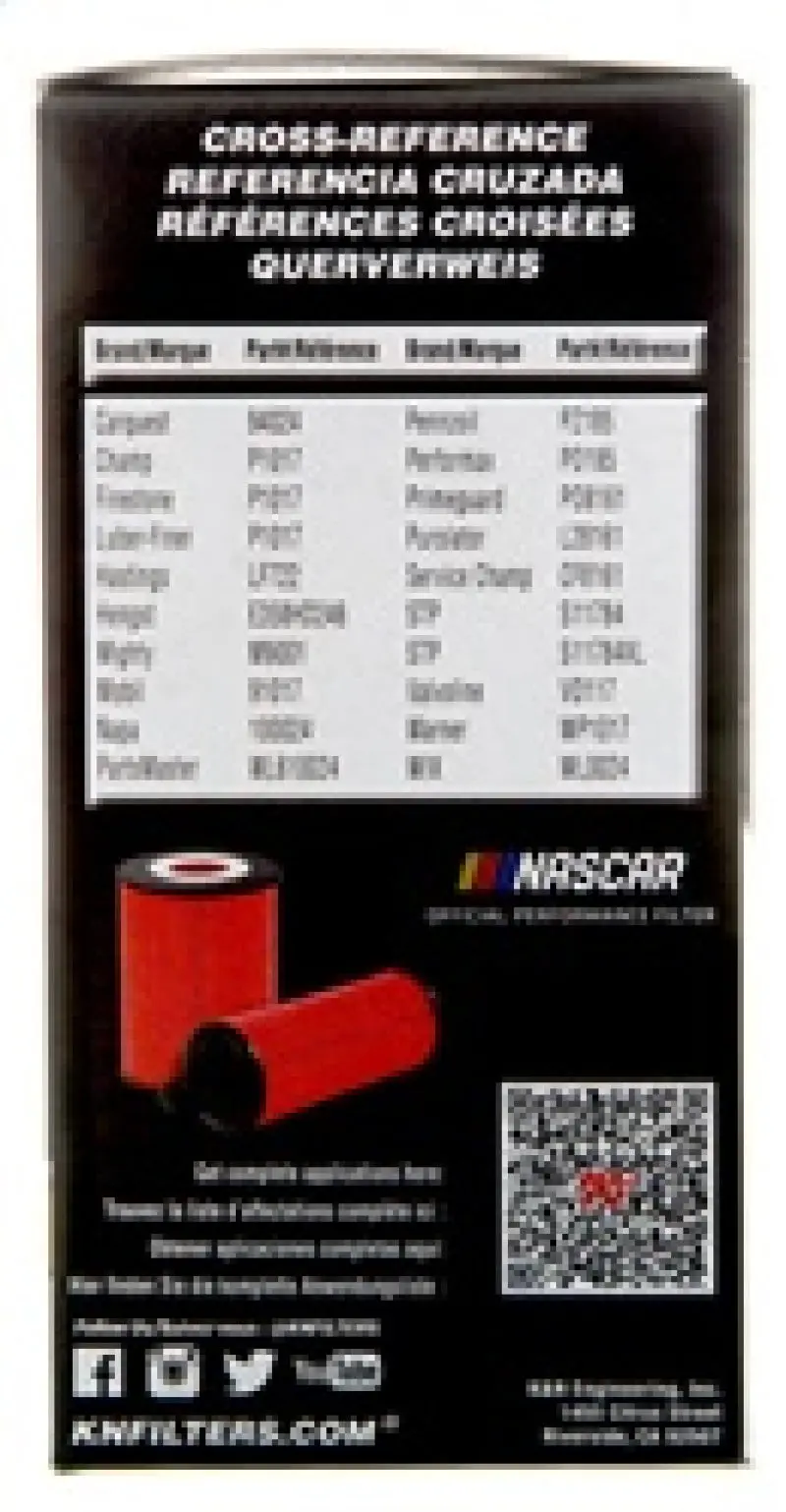 K&N KNNHP-7038 Performance Oil Filter For 2019 Audi A3 2.0L №10