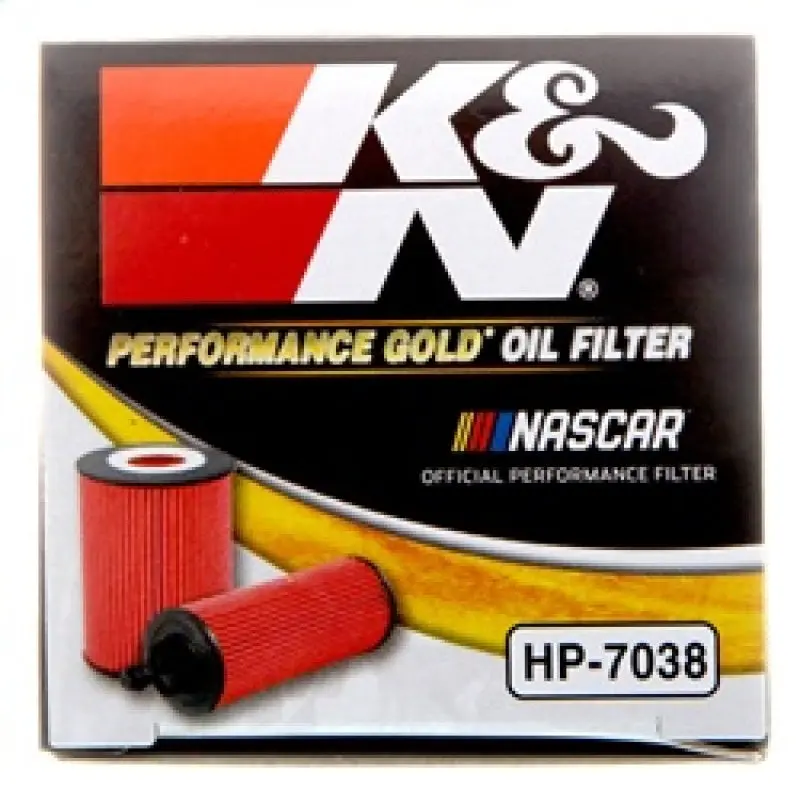 K&N KNNHP-7038 Performance Oil Filter For 2019 Audi A3 2.0L №2