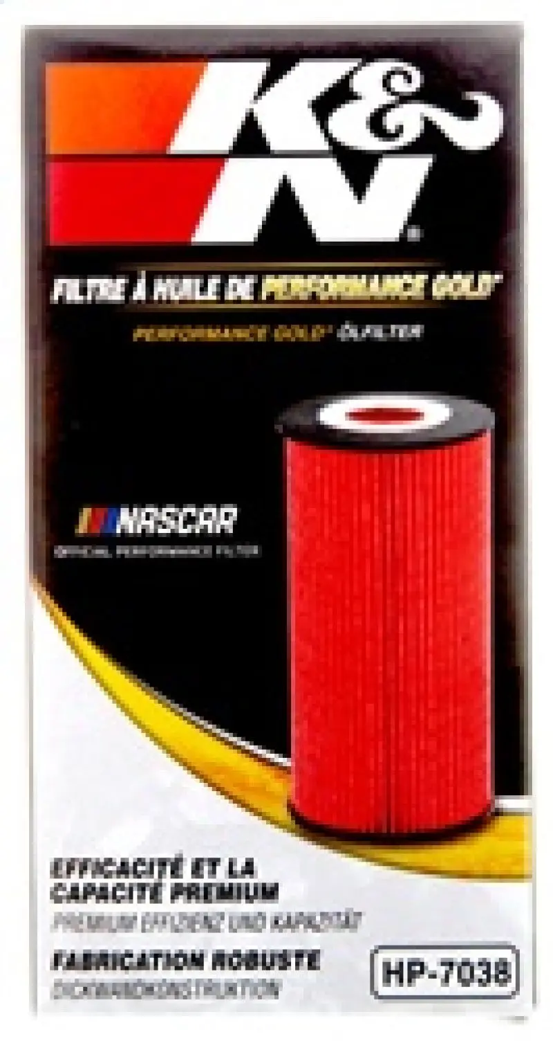 K&N KNNHP-7038 Performance Oil Filter For 2019 Audi A3 2.0L №5