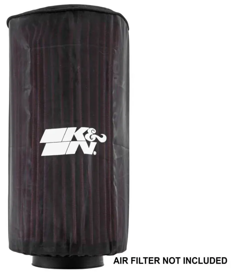 K&N KNNPL-1014-1DK Polaris Black Round Drycharger Air Filter Wrap 11.25inx3inx3in №2