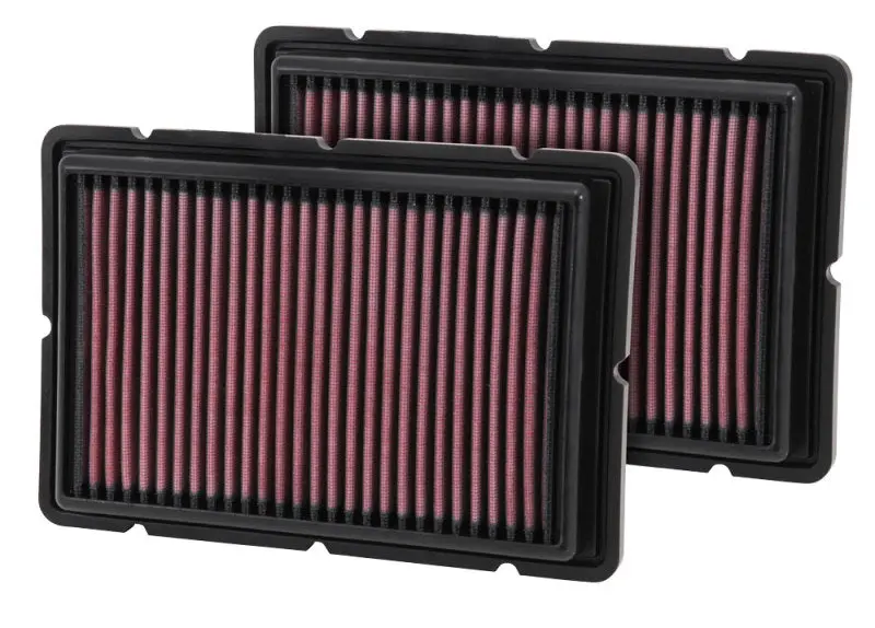 K&N KNN33-2494 Replacement Air Filter 05-09 Ferrari F360 11.125in O/S Length X 7.625 O/S Width X 1.313in H №1