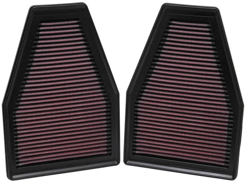 K&N KNN33-2484 Replacement Air Filter 12-13 Porsche 911 3.4L / 12 911 3.8L / 13 911 3.6L / 13 911 Carrera 3.8L №3