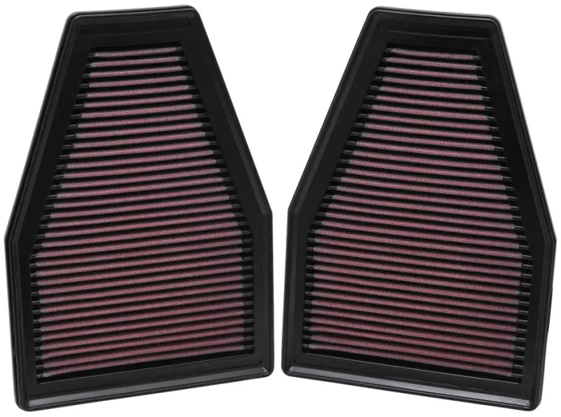 K&N KNN33-2484 Replacement Air Filter 12-13 Porsche 911 3.4L / 12 911 3.8L / 13 911 3.6L / 13 911 Carrera 3.8L №4