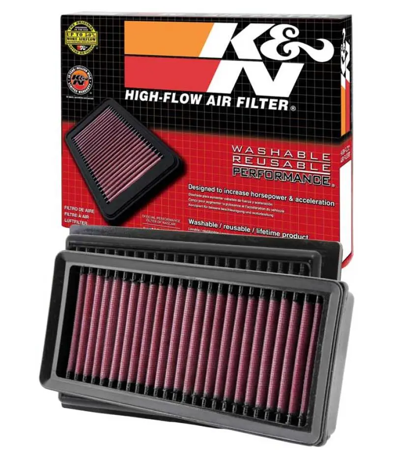 K&N KNN33-2485 Replacement Air Filter 12-13 Toyota Prius C 1.5L L4 F/I №9