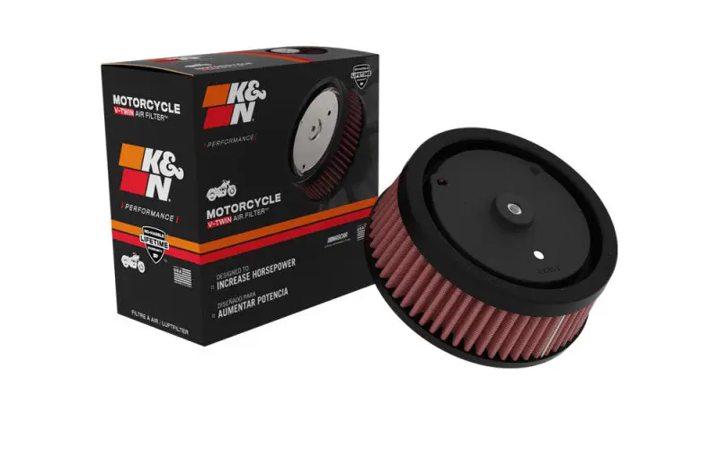 K&N KNNHD-0818 Replacement Air Filter 5.5in Top OD X 6in Base OD X 2.313in H For Harley Davidson №10