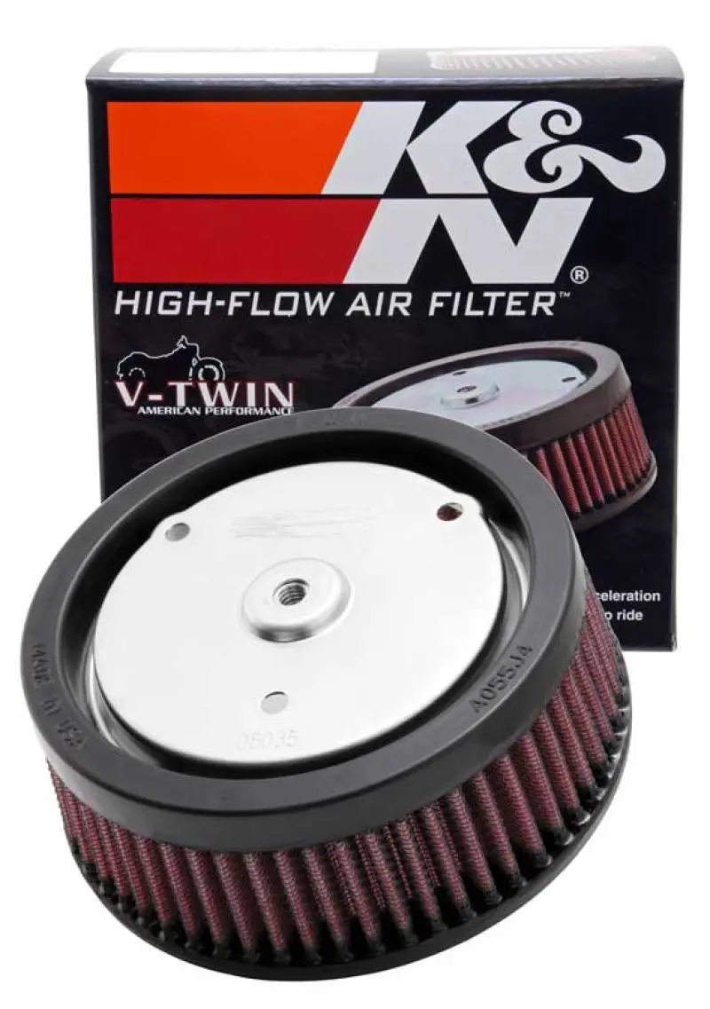 K&N KNNHD-0818 Replacement Air Filter 5.5in Top OD X 6in Base OD X 2.313in H For Harley Davidson №2