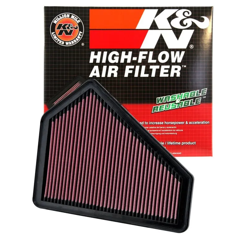 K&N KNN33-2411 Replacement Air Filter CADILLAC CTS/CTS-V 3.6L-V6; 2008 №11